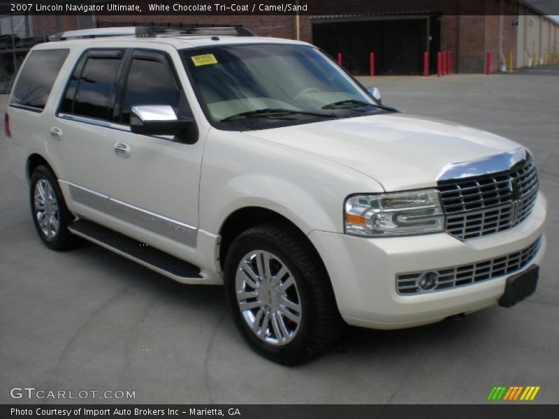 White Chocolate Tri-Coat / Camel/Sand 2007 Lincoln Navigator Ultimate