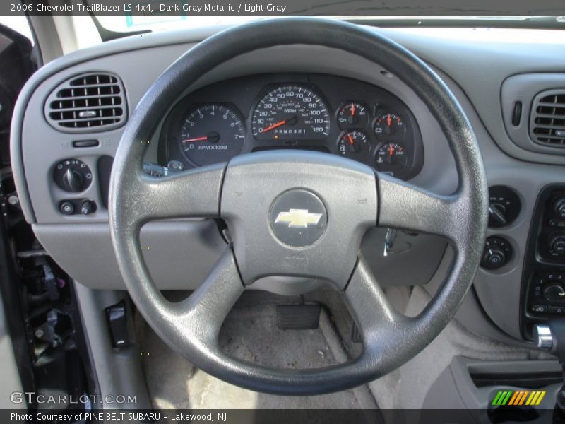Dark Gray Metallic / Light Gray 2006 Chevrolet TrailBlazer LS 4x4