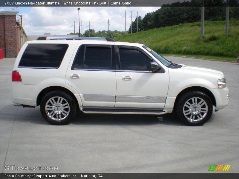 White Chocolate Tri-Coat / Camel/Sand 2007 Lincoln Navigator Ultimate