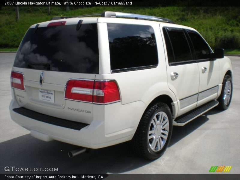 White Chocolate Tri-Coat / Camel/Sand 2007 Lincoln Navigator Ultimate