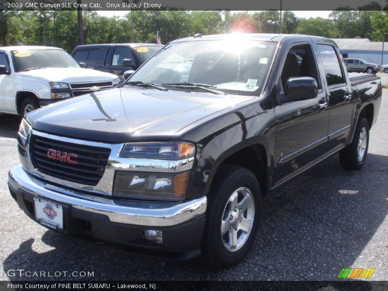 Onyx Black / Ebony 2009 GMC Canyon SLE Crew Cab