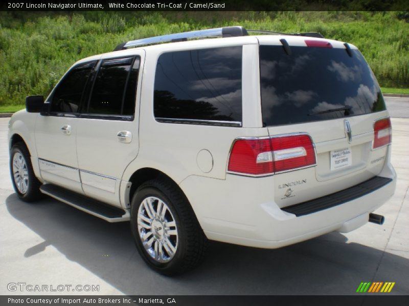 White Chocolate Tri-Coat / Camel/Sand 2007 Lincoln Navigator Ultimate