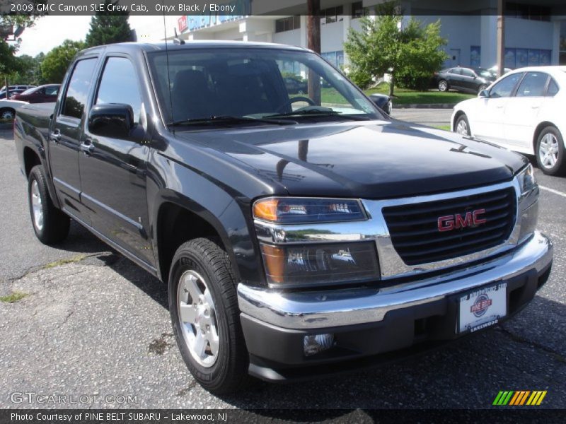 Onyx Black / Ebony 2009 GMC Canyon SLE Crew Cab