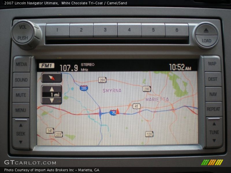 White Chocolate Tri-Coat / Camel/Sand 2007 Lincoln Navigator Ultimate