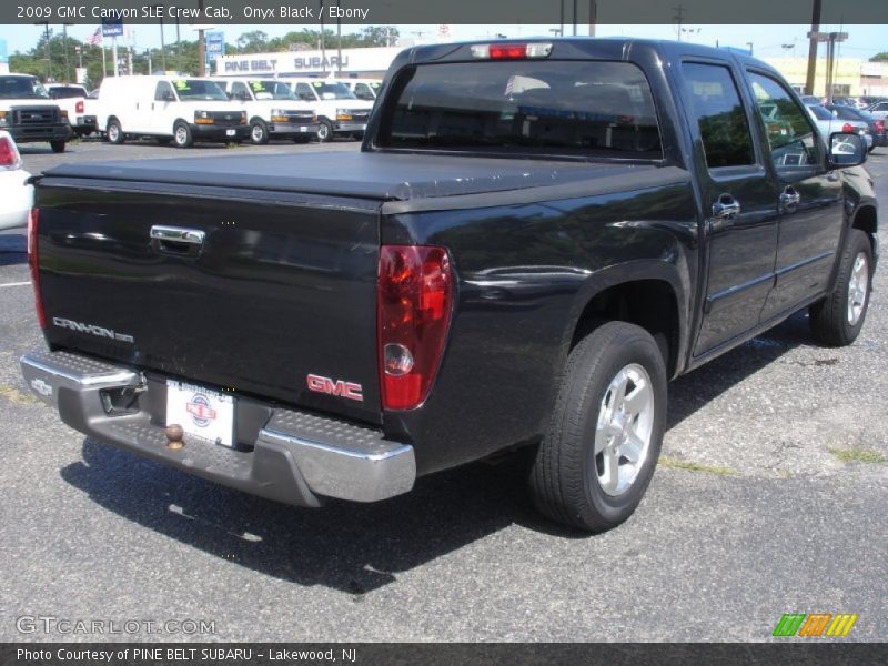 Onyx Black / Ebony 2009 GMC Canyon SLE Crew Cab