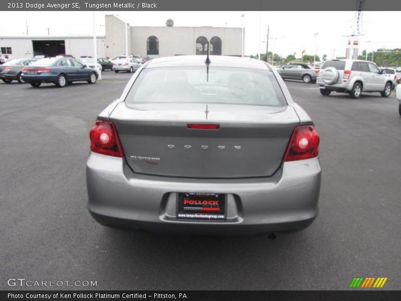 Tungsten Metallic / Black 2013 Dodge Avenger SE