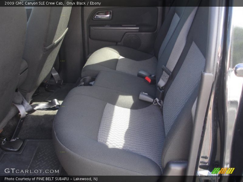 Rear Seat of 2009 Canyon SLE Crew Cab