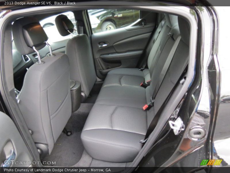 Black / Black 2013 Dodge Avenger SE V6