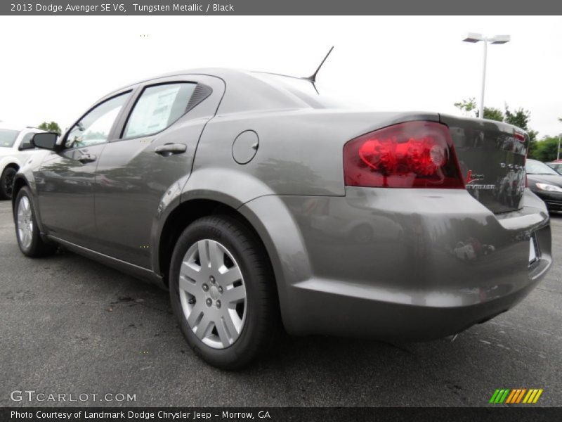 Tungsten Metallic / Black 2013 Dodge Avenger SE V6