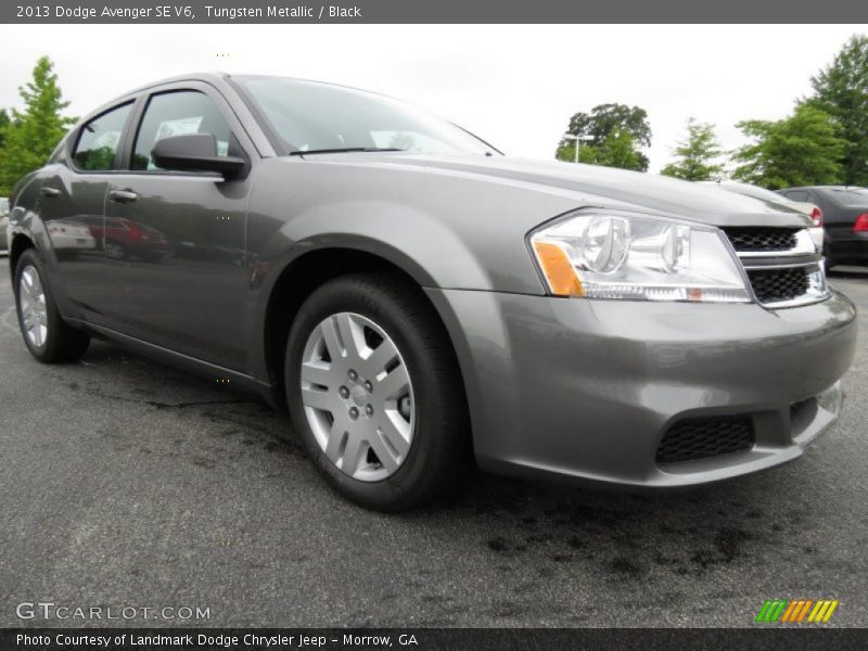 Tungsten Metallic / Black 2013 Dodge Avenger SE V6