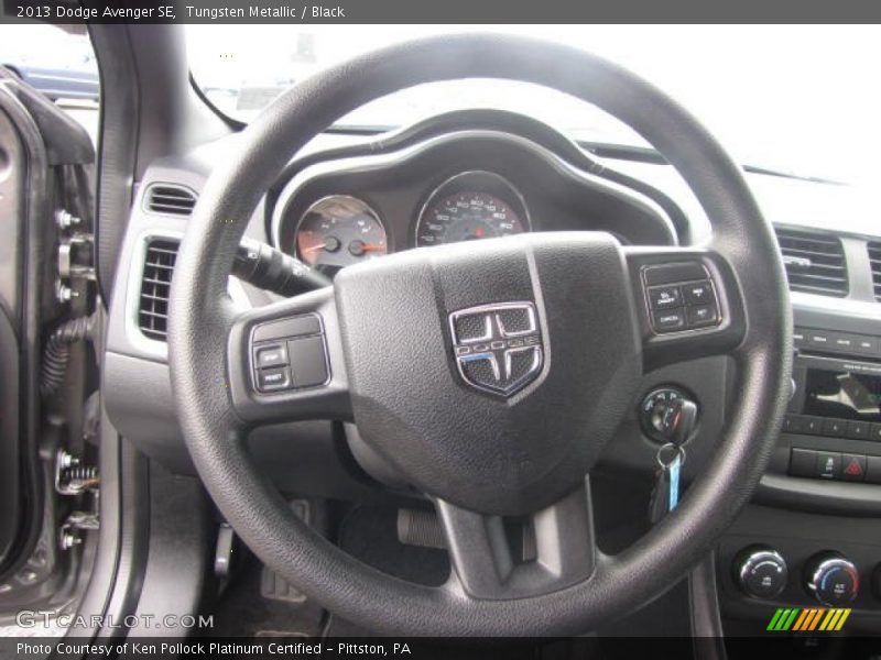 Tungsten Metallic / Black 2013 Dodge Avenger SE