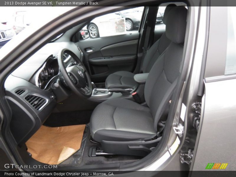 Tungsten Metallic / Black 2013 Dodge Avenger SE V6