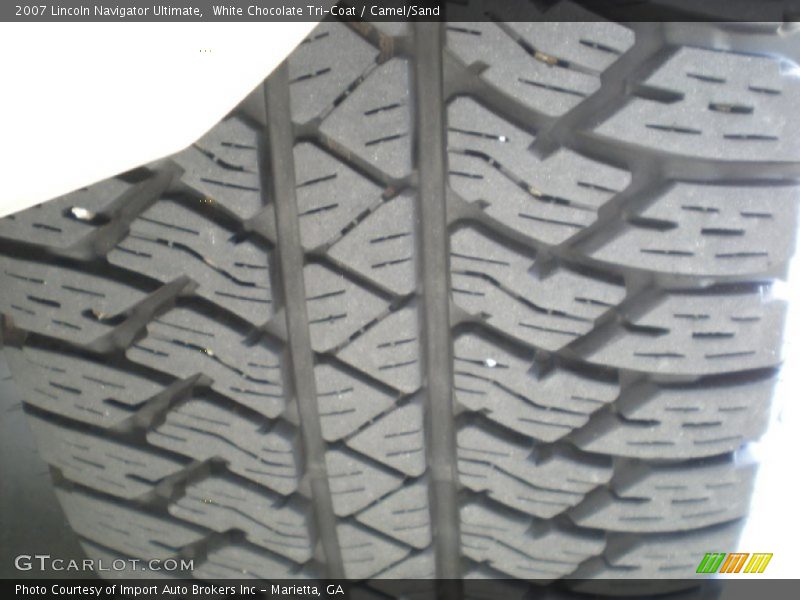 White Chocolate Tri-Coat / Camel/Sand 2007 Lincoln Navigator Ultimate