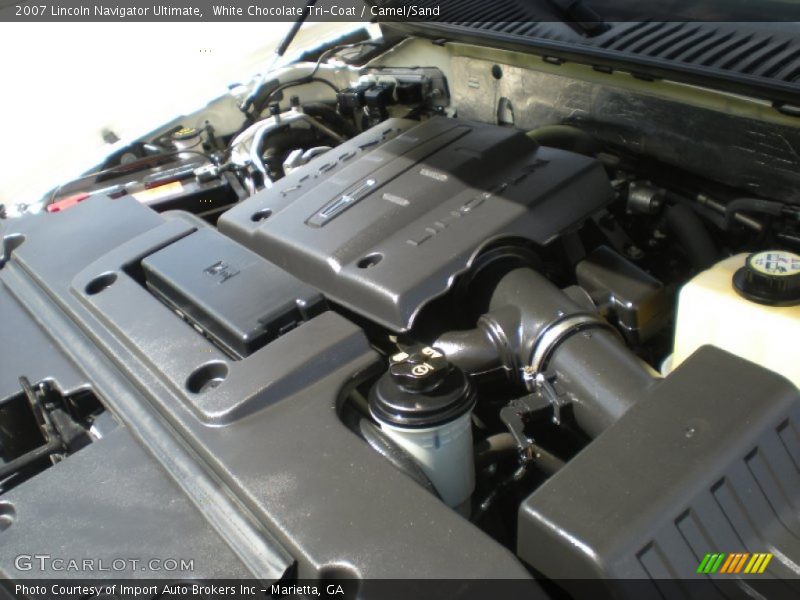 White Chocolate Tri-Coat / Camel/Sand 2007 Lincoln Navigator Ultimate