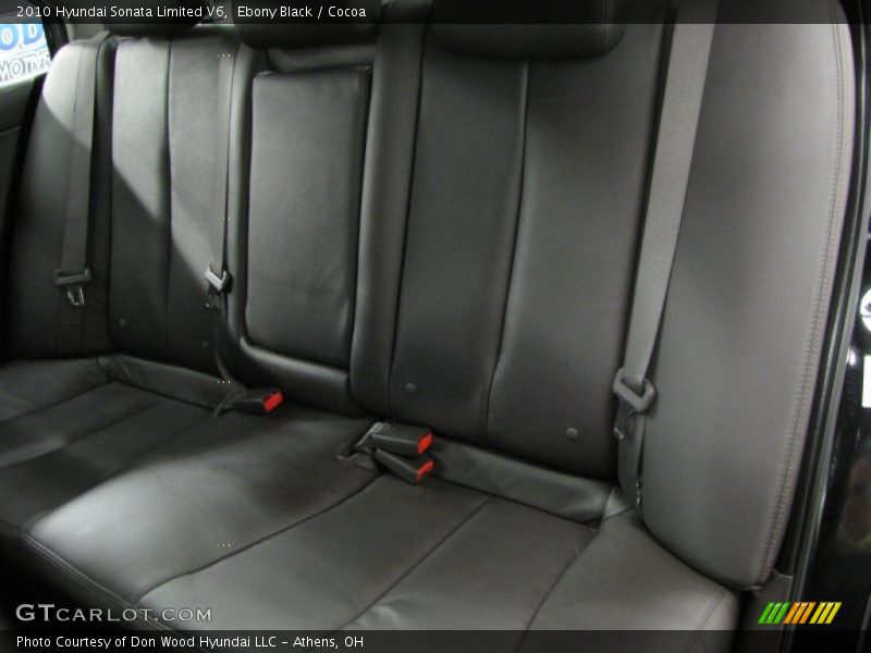 Ebony Black / Cocoa 2010 Hyundai Sonata Limited V6