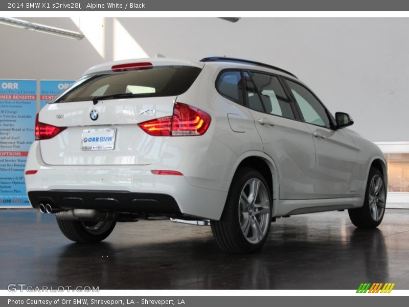 Alpine White / Black 2014 BMW X1 sDrive28i