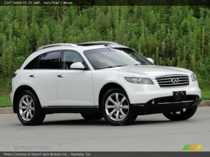  2007 FX 35 AWD Ivory Pearl