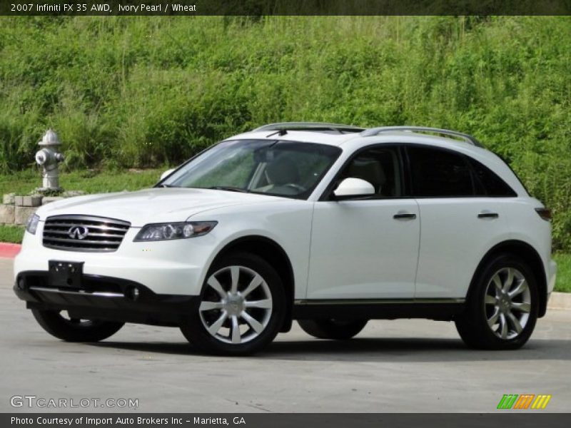  2007 FX 35 AWD Ivory Pearl