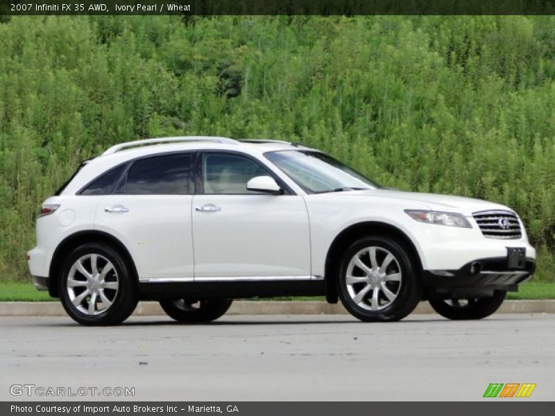  2007 FX 35 AWD Ivory Pearl