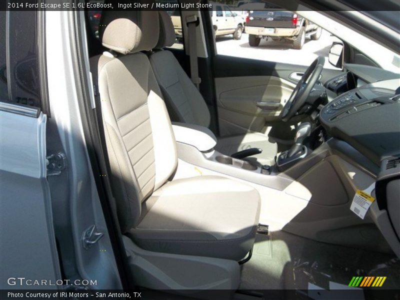 Ingot Silver / Medium Light Stone 2014 Ford Escape SE 1.6L EcoBoost