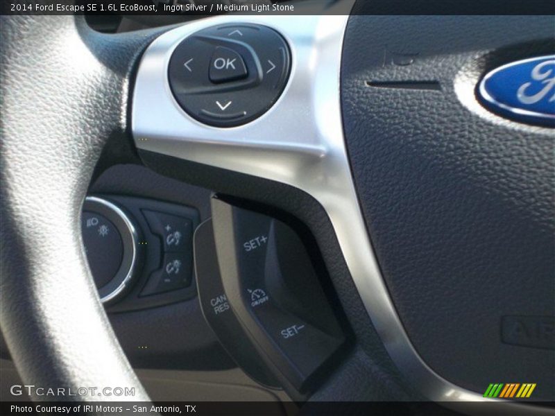 Ingot Silver / Medium Light Stone 2014 Ford Escape SE 1.6L EcoBoost