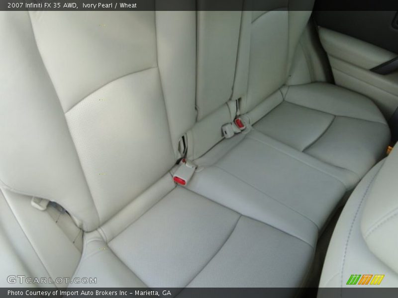 Ivory Pearl / Wheat 2007 Infiniti FX 35 AWD
