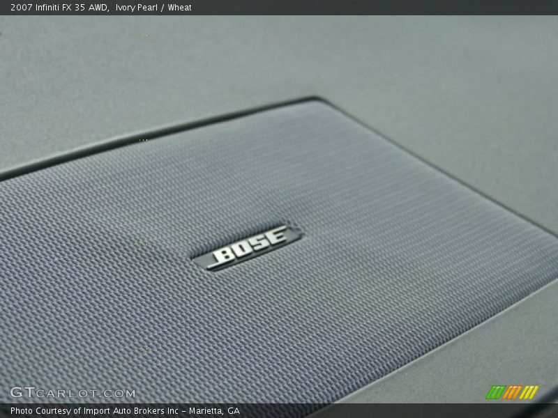 Ivory Pearl / Wheat 2007 Infiniti FX 35 AWD