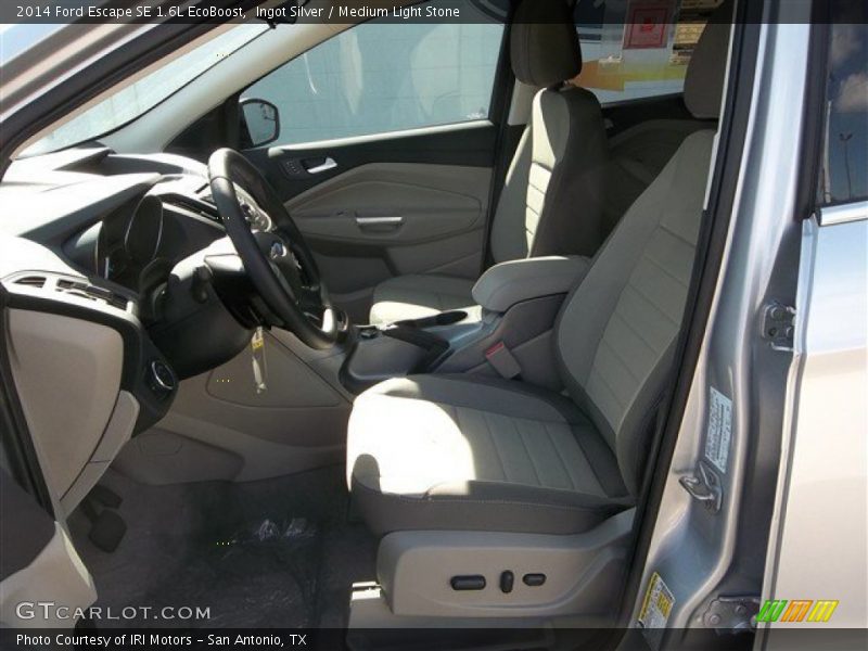 Ingot Silver / Medium Light Stone 2014 Ford Escape SE 1.6L EcoBoost