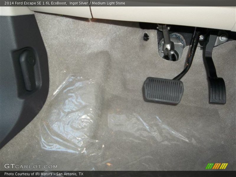 Ingot Silver / Medium Light Stone 2014 Ford Escape SE 1.6L EcoBoost