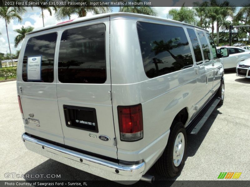 Ingot Silver Metallic / Medium Flint 2013 Ford E Series Van E350 XLT Passenger