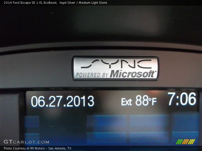 Ingot Silver / Medium Light Stone 2014 Ford Escape SE 1.6L EcoBoost