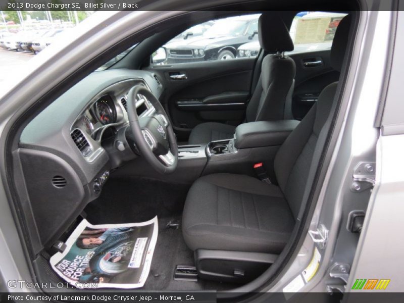 Billet Silver / Black 2013 Dodge Charger SE