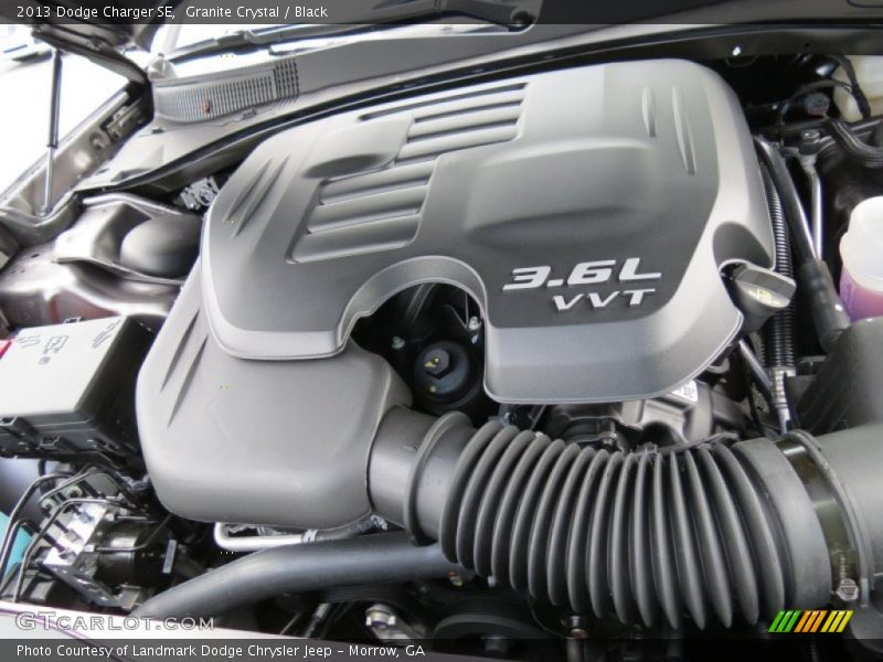 Granite Crystal / Black 2013 Dodge Charger SE