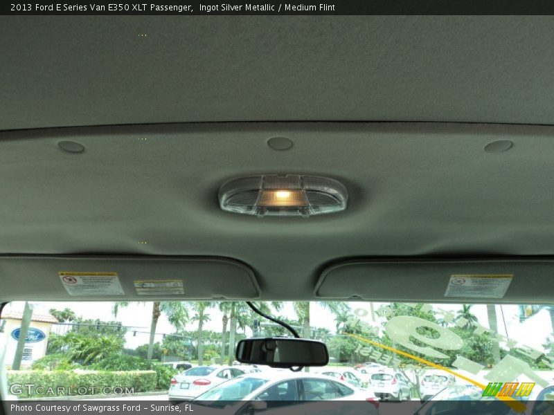 Ingot Silver Metallic / Medium Flint 2013 Ford E Series Van E350 XLT Passenger