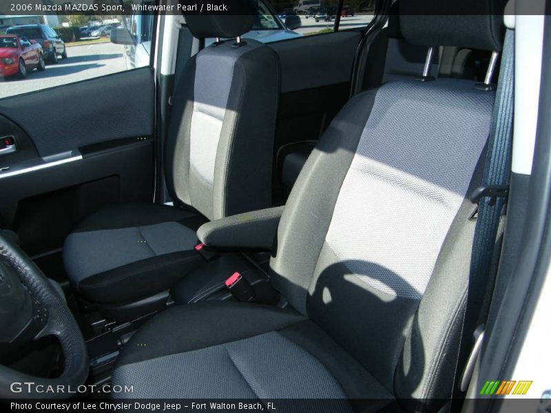 Whitewater Pearl / Black 2006 Mazda MAZDA5 Sport