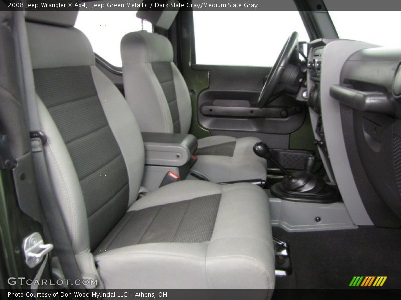 Jeep Green Metallic / Dark Slate Gray/Medium Slate Gray 2008 Jeep Wrangler X 4x4