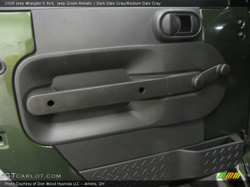 Jeep Green Metallic / Dark Slate Gray/Medium Slate Gray 2008 Jeep Wrangler X 4x4