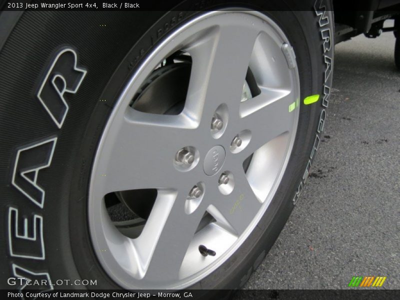 Black / Black 2013 Jeep Wrangler Sport 4x4