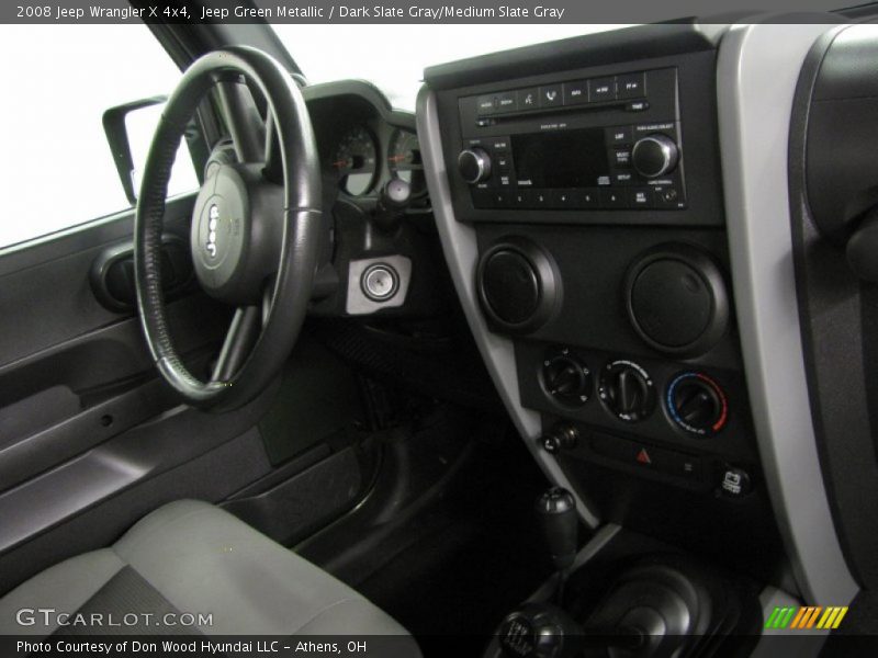Jeep Green Metallic / Dark Slate Gray/Medium Slate Gray 2008 Jeep Wrangler X 4x4