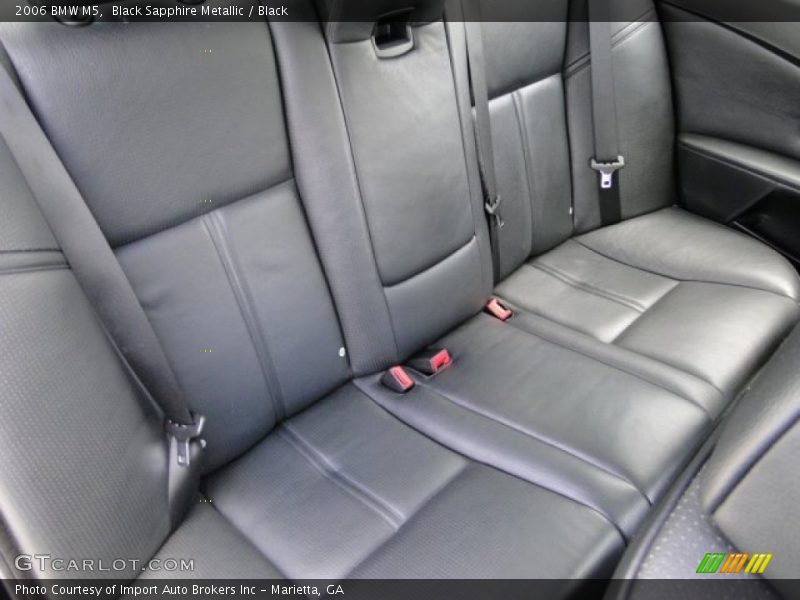 Black Sapphire Metallic / Black 2006 BMW M5
