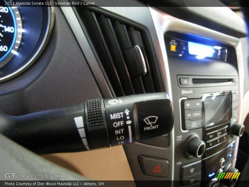 Venetian Red / Camel 2011 Hyundai Sonata GLS