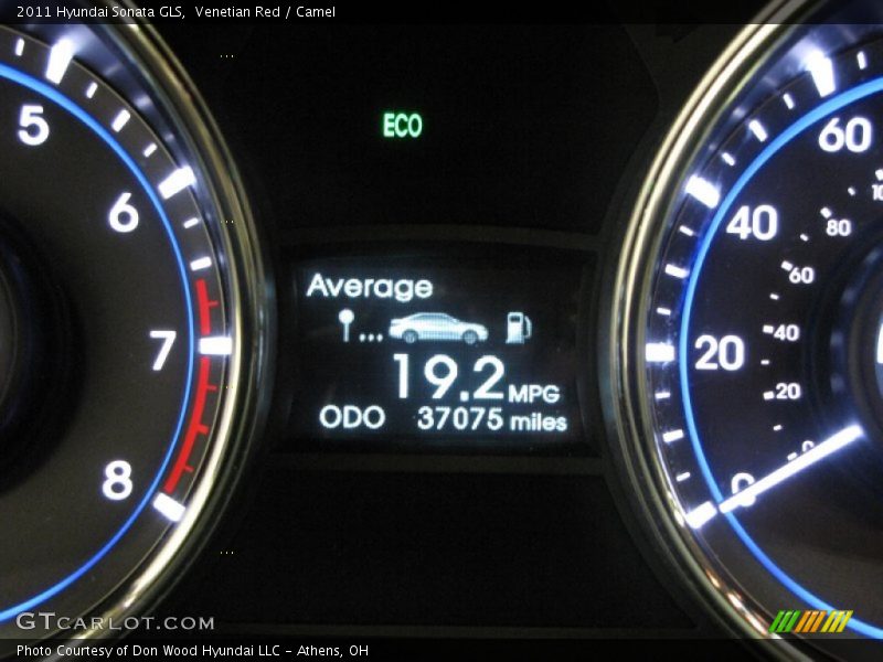 Venetian Red / Camel 2011 Hyundai Sonata GLS