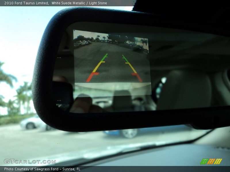 White Suede Metallic / Light Stone 2010 Ford Taurus Limited