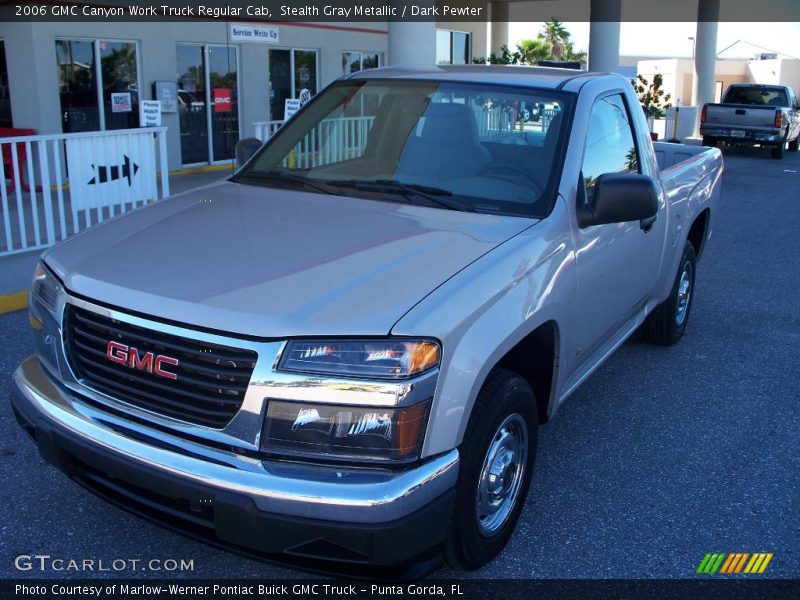 Stealth Gray Metallic / Dark Pewter 2006 GMC Canyon Work Truck Regular Cab