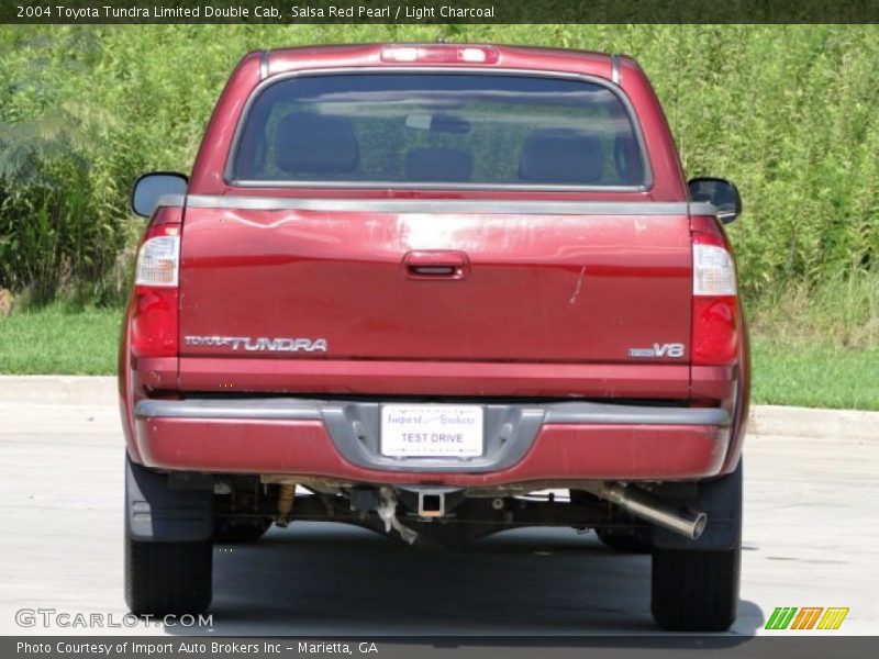 Salsa Red Pearl / Light Charcoal 2004 Toyota Tundra Limited Double Cab