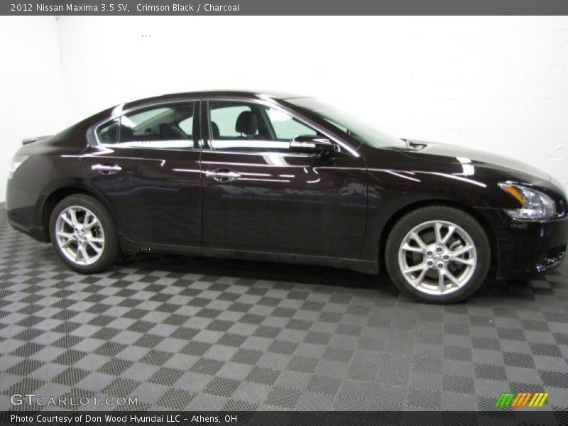Crimson Black / Charcoal 2012 Nissan Maxima 3.5 SV