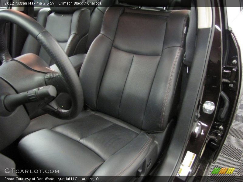 Crimson Black / Charcoal 2012 Nissan Maxima 3.5 SV