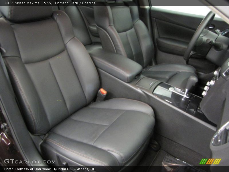 Crimson Black / Charcoal 2012 Nissan Maxima 3.5 SV
