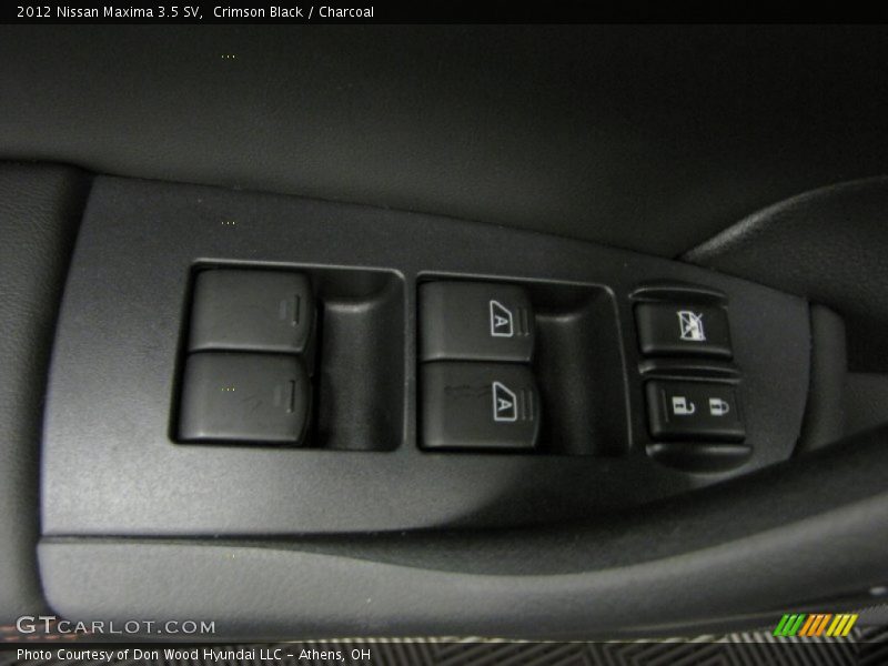 Crimson Black / Charcoal 2012 Nissan Maxima 3.5 SV