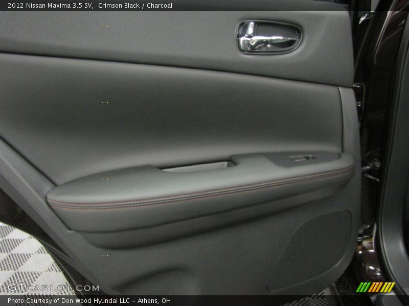 Crimson Black / Charcoal 2012 Nissan Maxima 3.5 SV